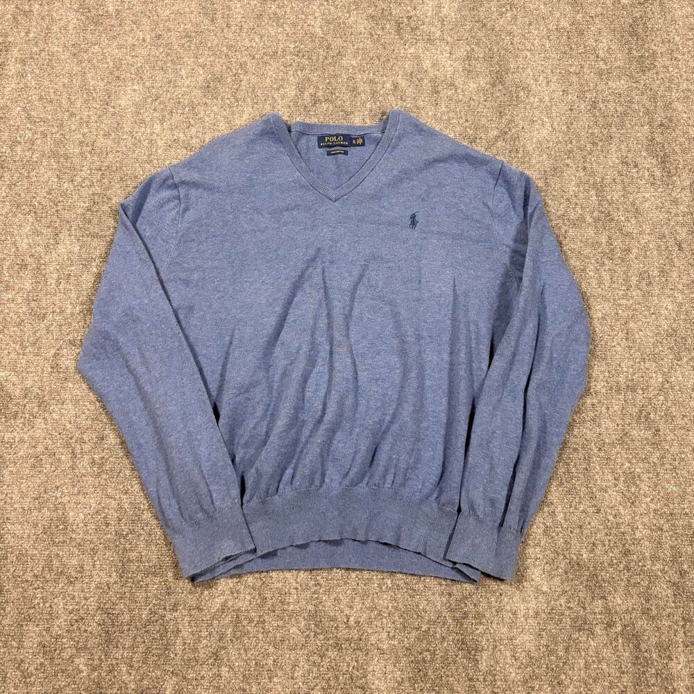 polo ralph lauren prima cotton v neck sweater